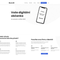 Copywriting většího webu – texty pro prezentaci značky BankID